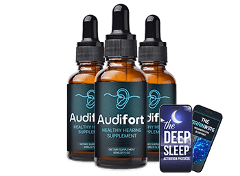 Audifort 3 bottle package with free bonus guides
